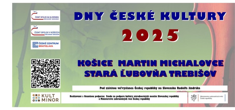 Dni českej kultúry 2025