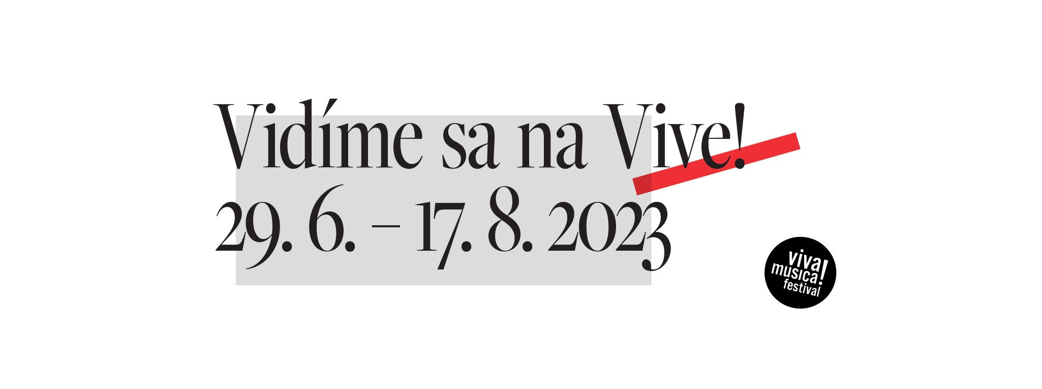 Viva Musica! festival 2023 | kamdomesta.sk