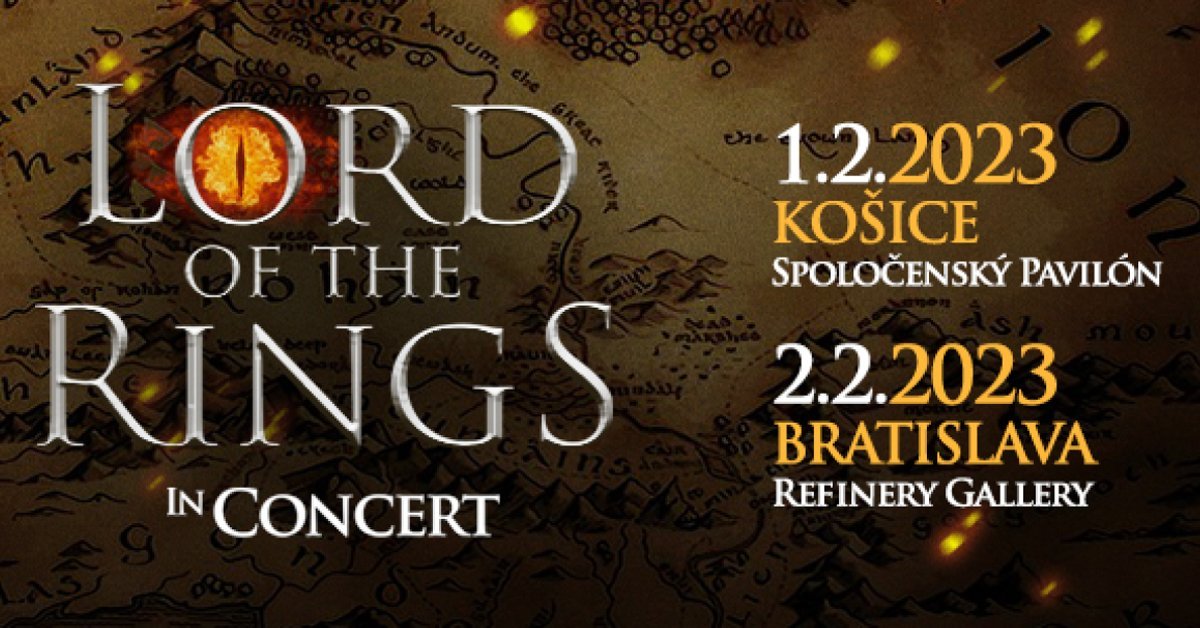 Lord of the Rings in Concert kamdomesta.sk