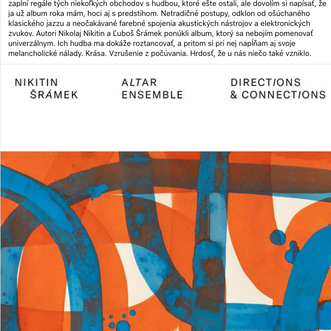 Dvojica Nikitin & Šrámek zobrazuje kinematický obraz akustickej hudby