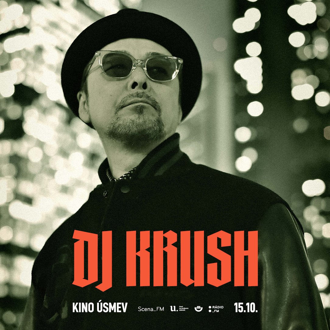 Legendárny DJ Krush v Kine Úsmev