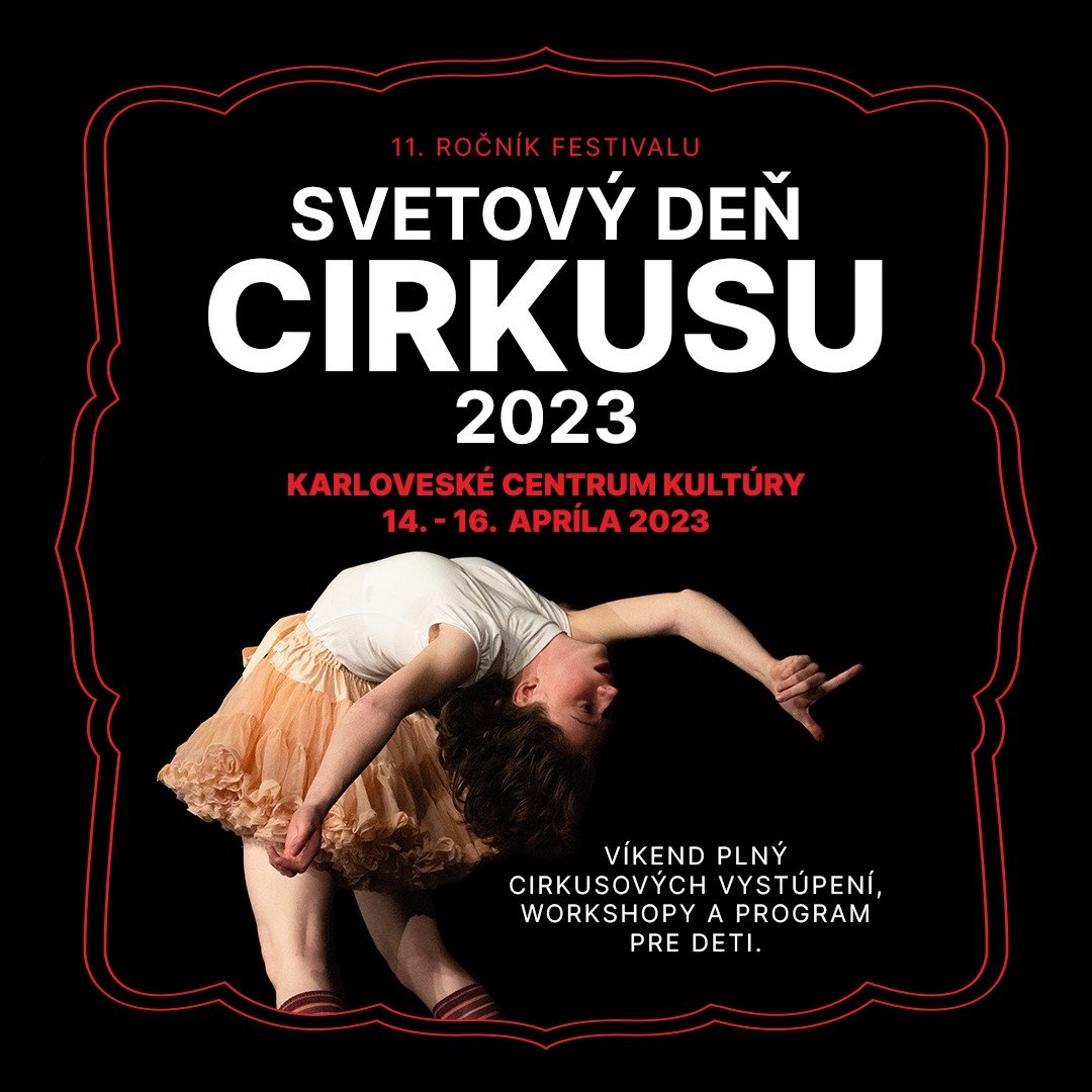 Víkend plný cirkusových predstavení, workshopov a programu pre deti
