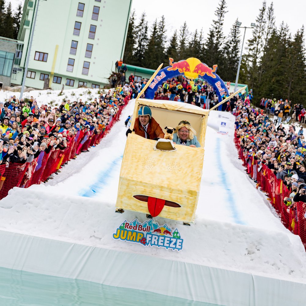 Jasnú cez víkend ovládol Red Bull Jump & Freeze