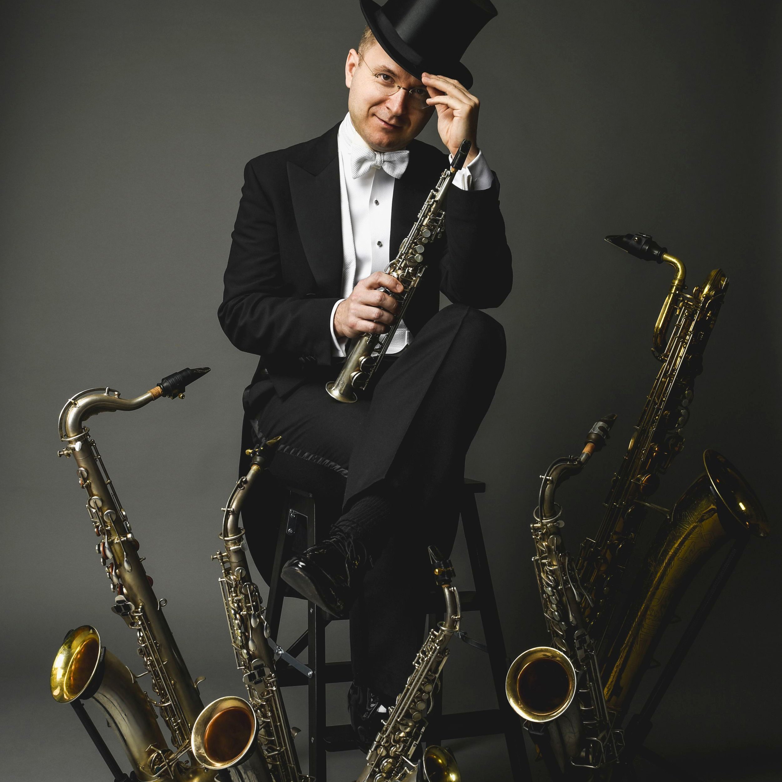 V hlavnej úlohe - SAXOFÓN