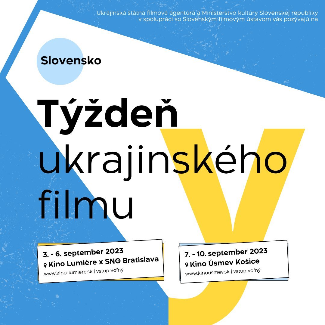 V Bratislave a Košiciach sa uskutoční Týždeň ukrajinského filmu, súčasťou bude aj odborný panel