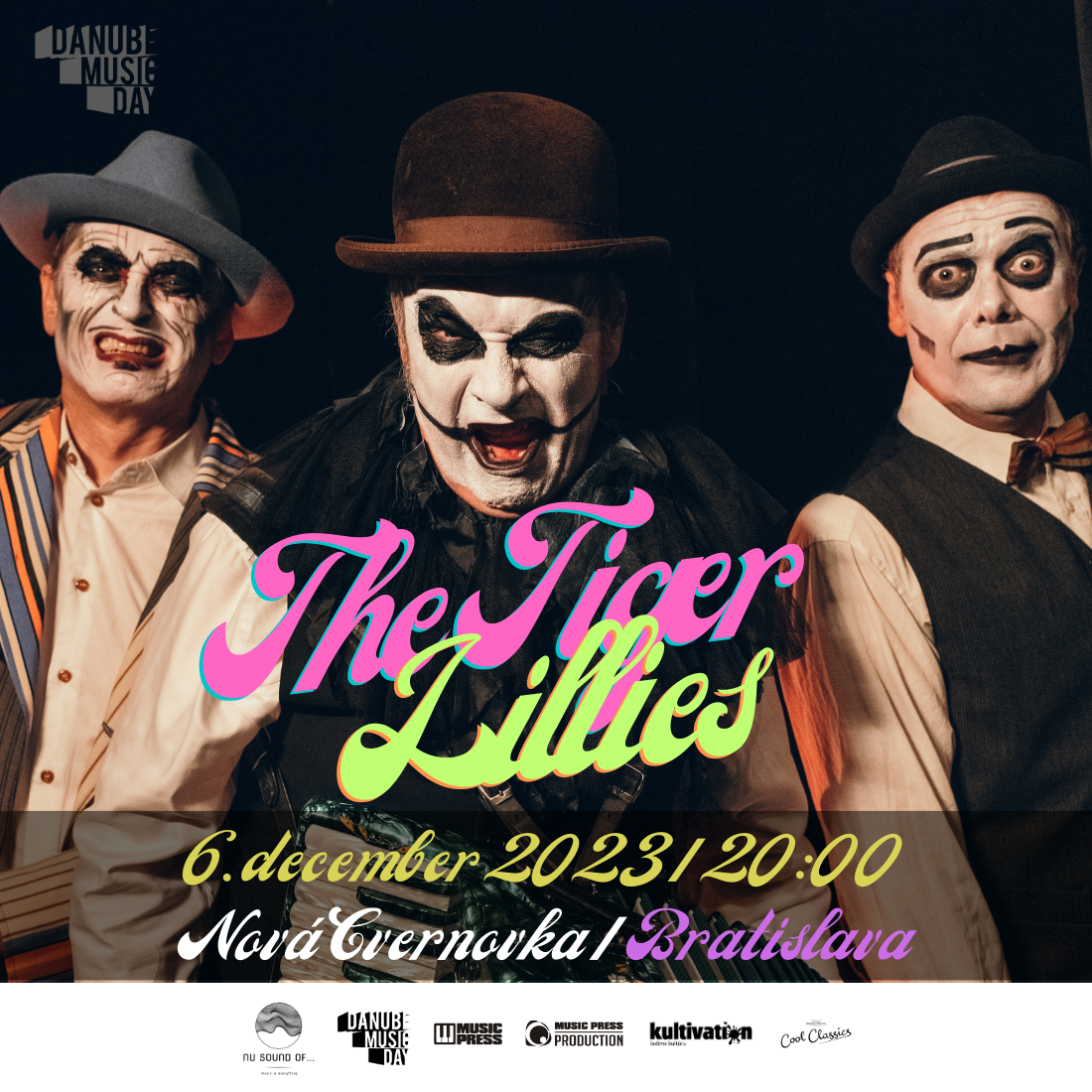The Tiger Lillies uvedú svoj temný kabaret po prvýkrát na Slovensku