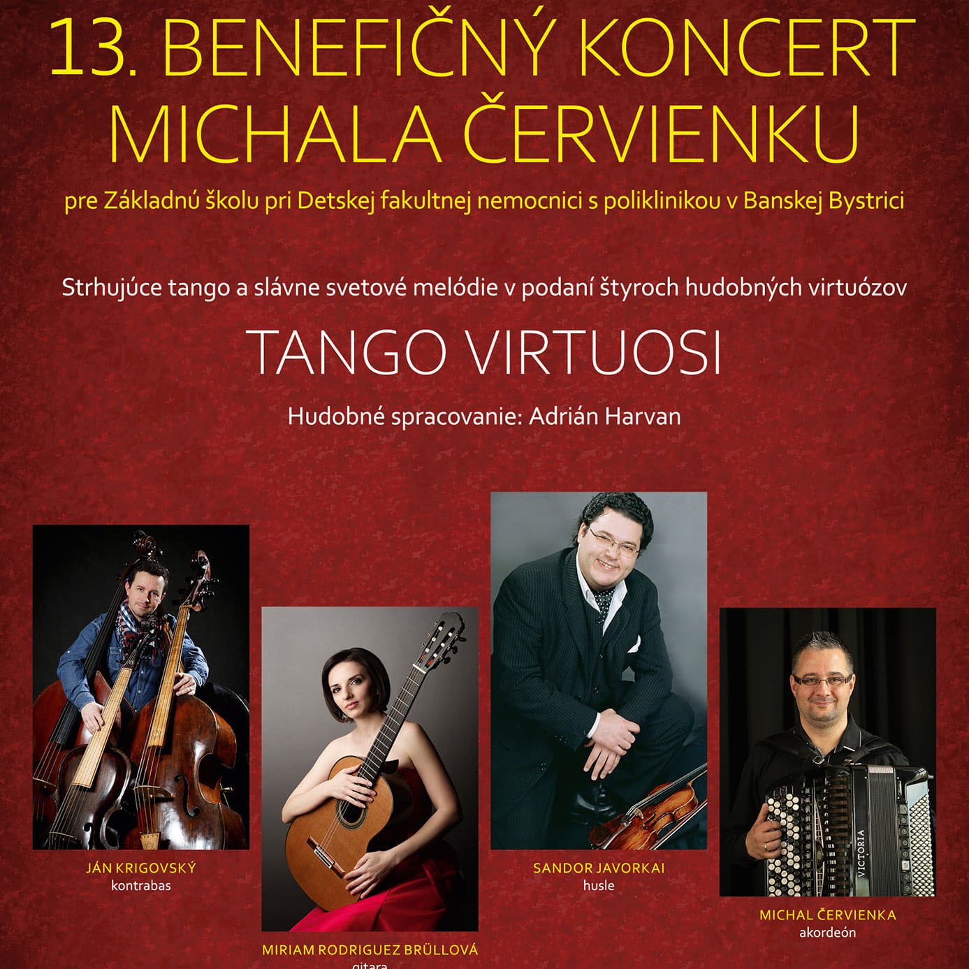 Rytmy vášnivého tanga opäť pomôžu chorým deťom v Banskej Bystrici