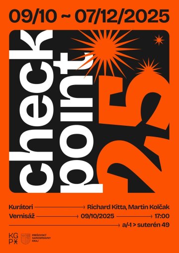 Check point - Ján Faltin,… | kamdomesta.sk